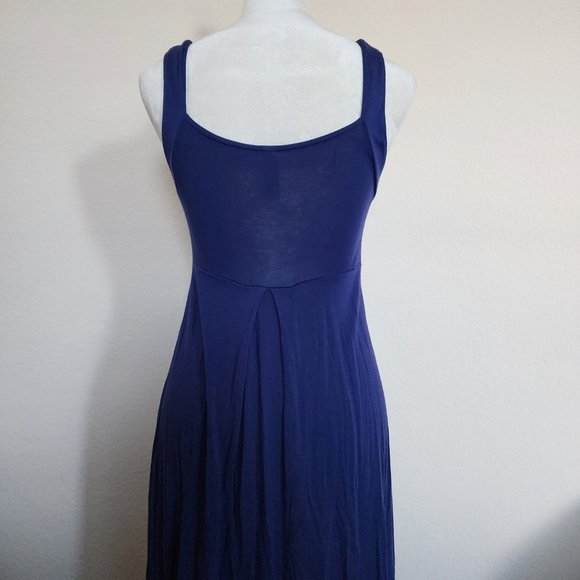 Lush Empire Waist Dress - Blue - Small - Picture 3 of 4